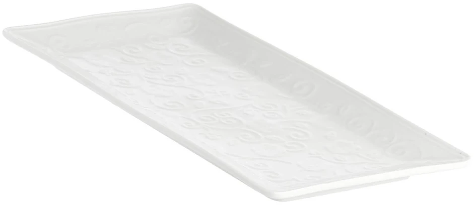 LA PORCELLANA BIANCA FLORENTINA Serviravimo padėklas 30 x 16 cm