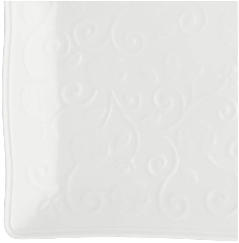 LA PORCELLANA BIANCA FLORENTINA Serviravimo padėklas 30 x 16 cm