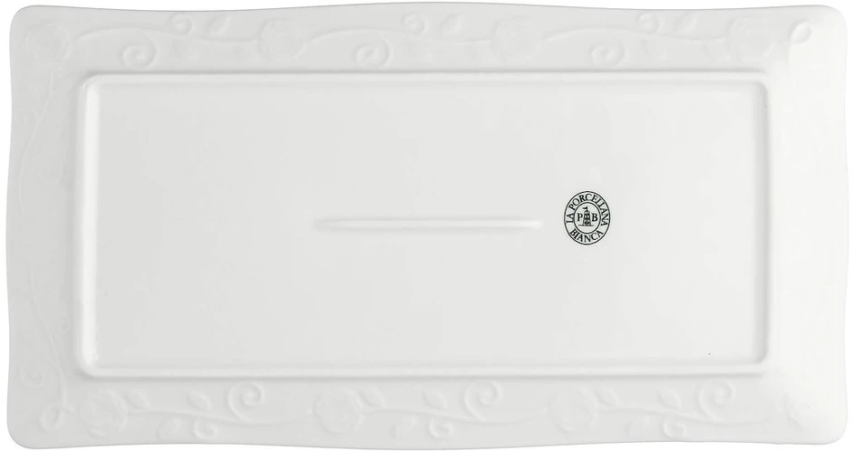 LA PORCELLANA BIANCA FLORENTINA Serviravimo padėklas 30 x 16 cm