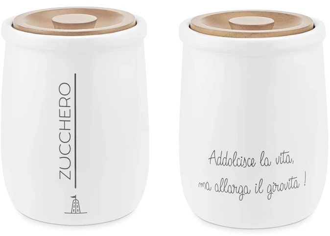LA PORCELLANA BIANCA GLI ONESTI Cukraus indelis 800 ml