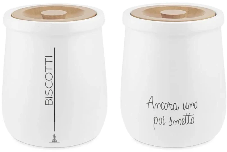 LA PORCELLANA BIANCA GLI ONESTI Sausainių talpykla 2,45 ltr