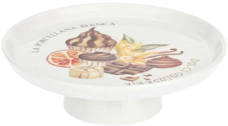 LA PORCELLANA BIANCA GOLOSERIE Apvalus torto stovas, 16 cm