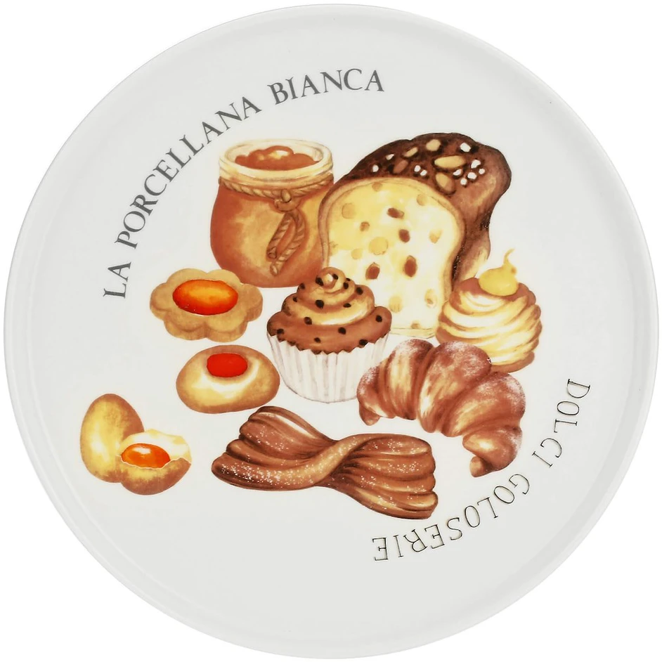 LA PORCELLANA BIANCA GOLOSERIE Tortinė apvali 26 cm