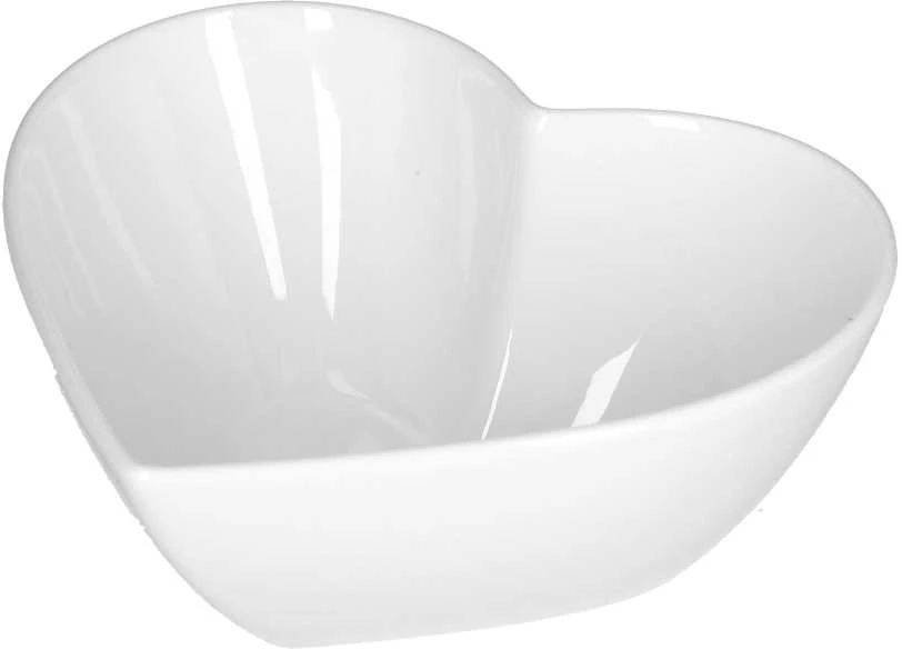 LA PORCELLANA BIANCA CUPIDO Širdies dubuo 13 cm