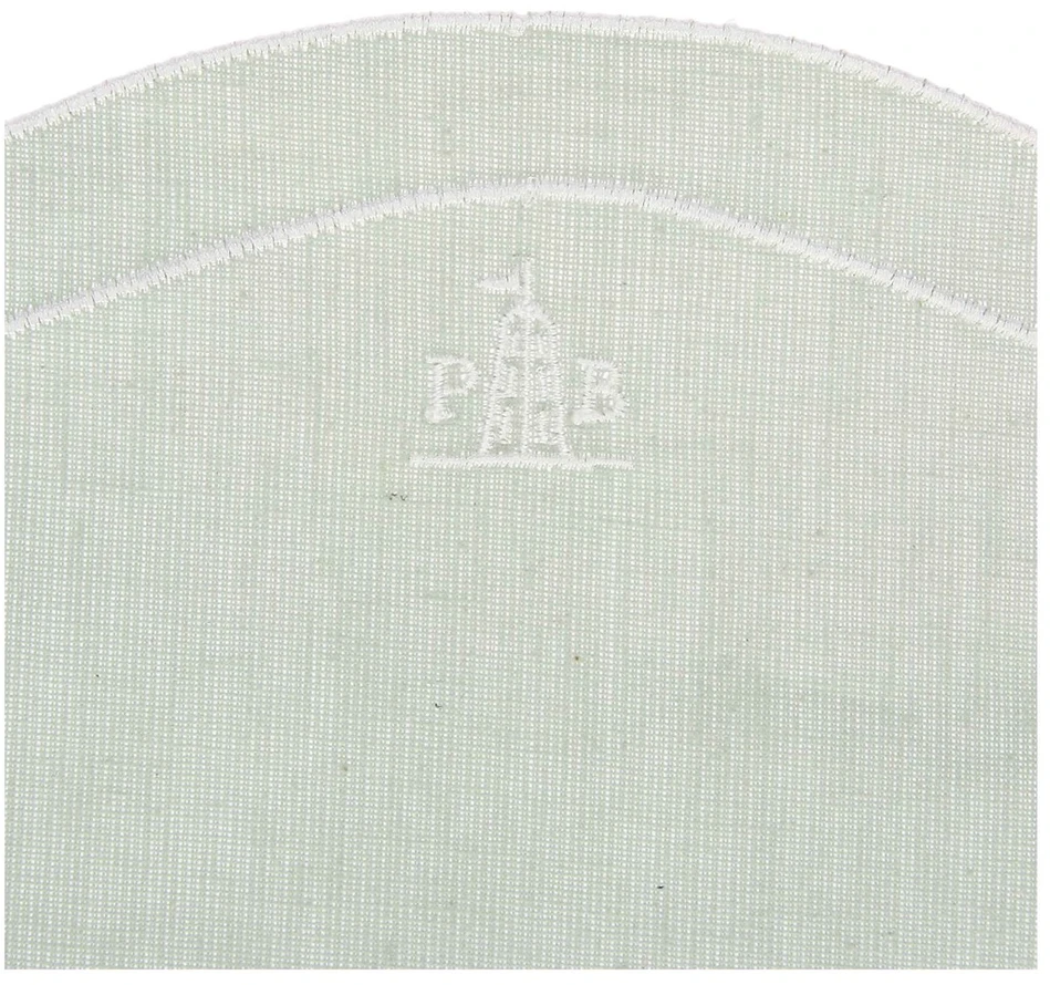 LA PORCELLANA BIANCA Modernus stalo kilimėlis 48x33 cm, mėtinis