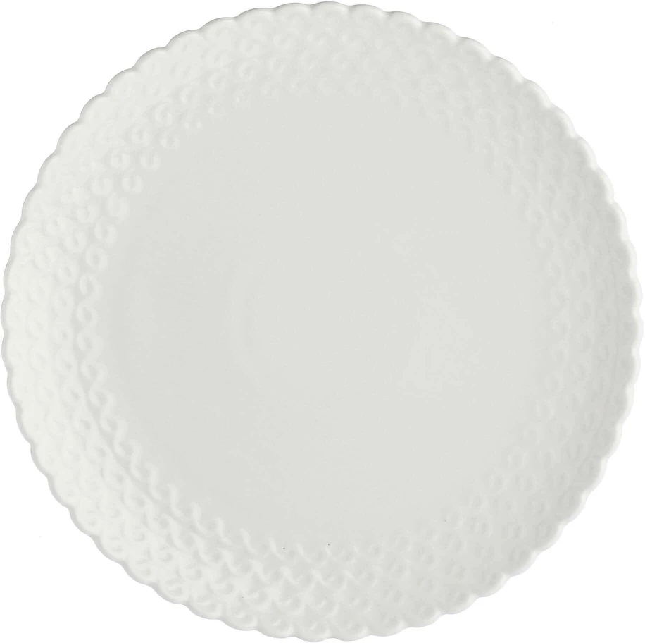 LA PORCELLANA BIANCA MOMENTI 6 salotų lėkščių rinkinys, 22 cm