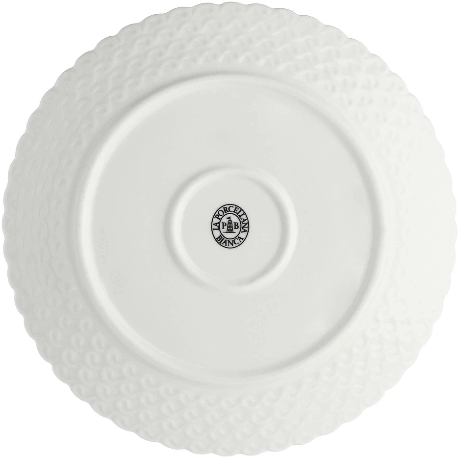 LA PORCELLANA BIANCA MOMENTI 6 salotų lėkščių rinkinys, 22 cm