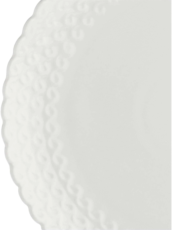 LA PORCELLANA BIANCA MOMENTI 6 salotų lėkščių rinkinys, 22 cm