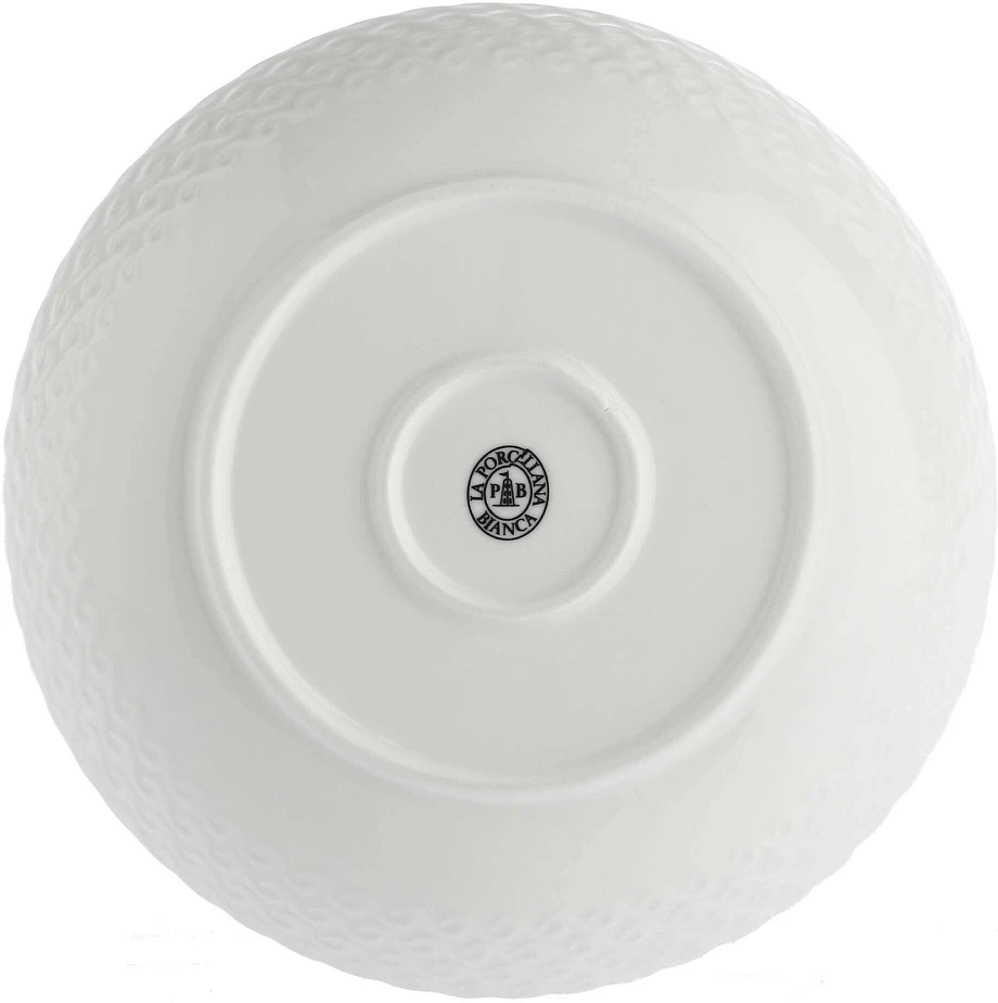LA PORCELLANA BIANCA MOMENTI Rinkinys 6 sriubos lėkštės 24 cm
