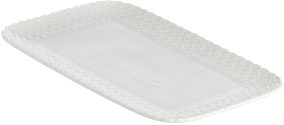 LA PORCELLANA BIANCA MOMENTI Serviravimo padėklas 27 x 19 cm