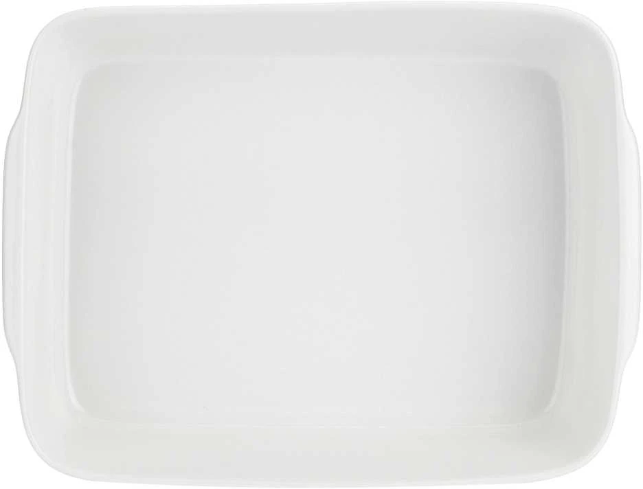 La Porcellana Bianca Baltas PORCELIANAS ANGHIARI Lazanijos indas 30 x 22 cm