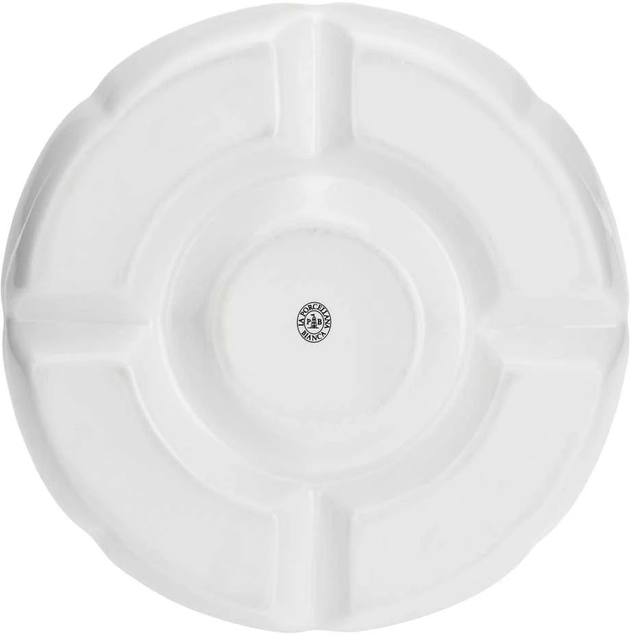 LA PORCELLANA BIANCA CONVIVIO Apvalus užkandžių padėklas 31,5 cm