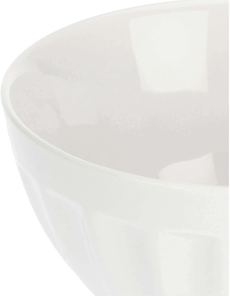 La Porcellana Bianca 5 didelių apvalių pyrago dubenėlių rinkinys - baltos spalvos, 14 cm