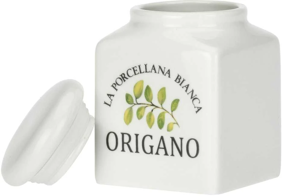 LA PORCELLANA BIANCA CONSERVA Pojemnik na oregano 175 ml