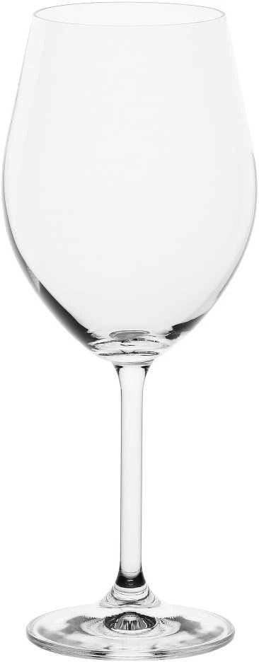 La Porcellana Bianca 6 novello raudonojo vyno taurių rinkinys – permatomas, 425 ml