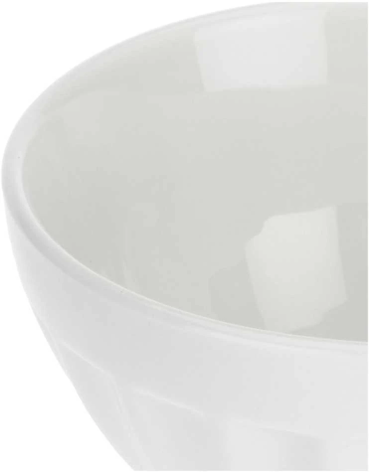 La Porcellana Bianca 6 mažų apvalių pyrago dubenėlių rinkinys - baltos spalvos, 8 cm