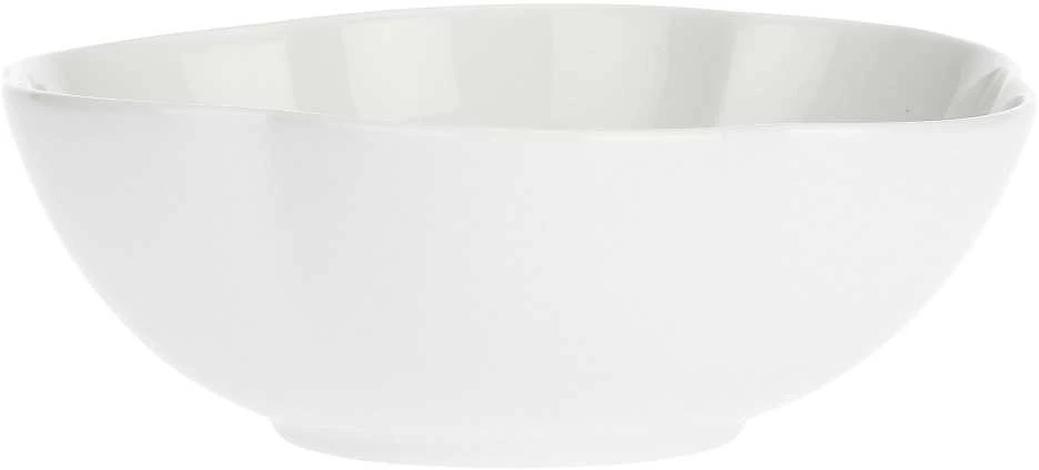La Porcellana Bianca 6 mažų apvalių villadeifiori dubenėlių rinkinys – baltos spalvos, 15 cm
