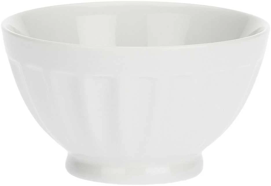 La Porcellana Bianca 6 mažų apvalių pyrago dubenėlių rinkinys - baltos spalvos, 8 cm