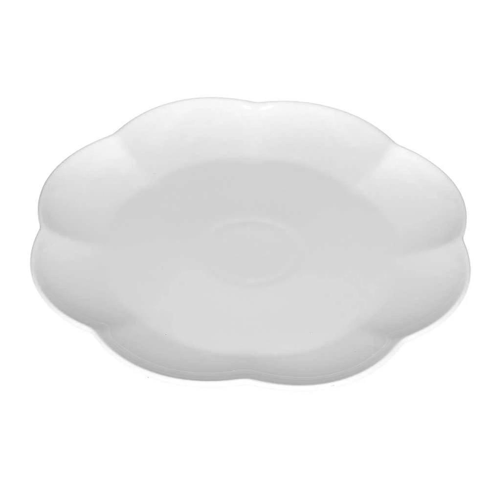 La Porcellana Bianca 6 dalių pietų lėkščių rinkinys Villadeifiori – baltos spalvos, 26 cm
