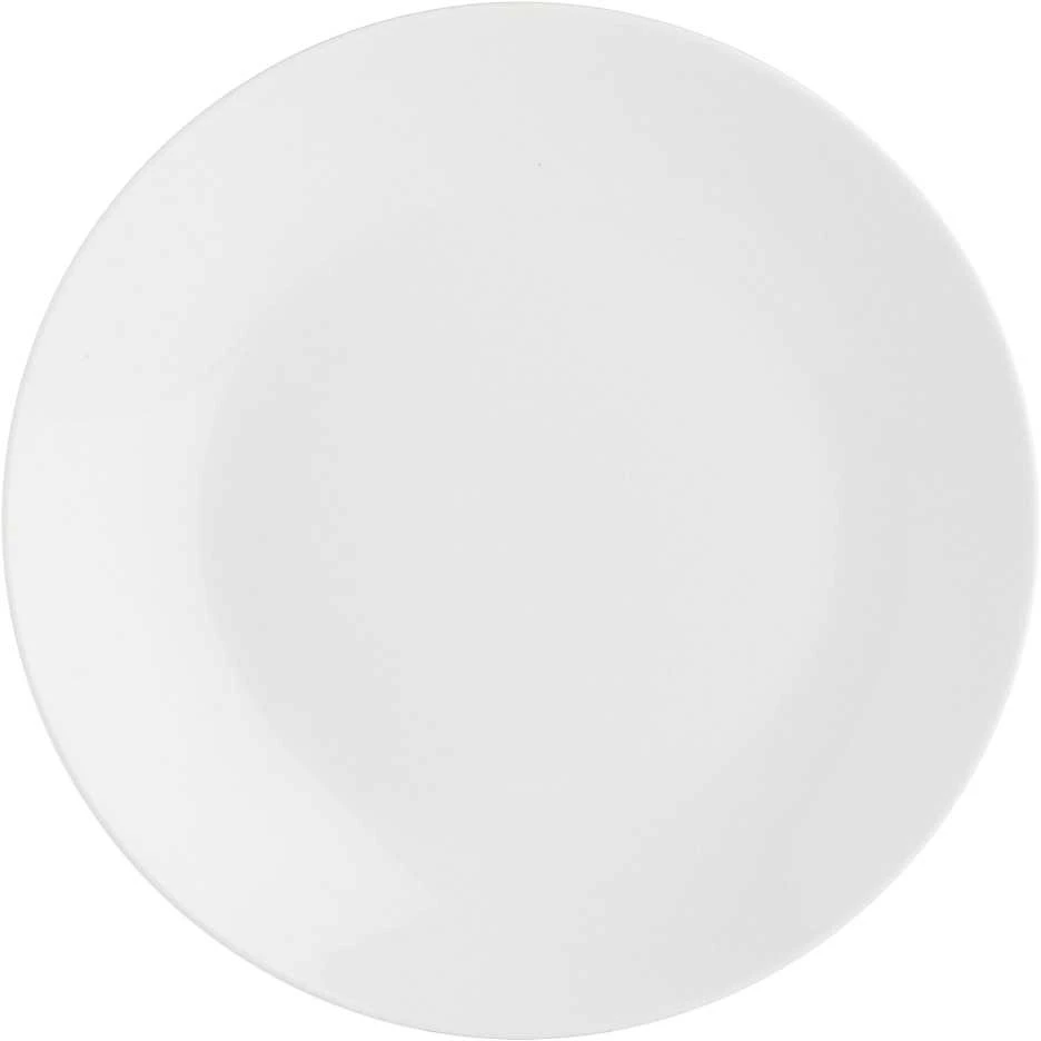 La Porcellana Bianca Rinkinys iš 6 essenziale salotų lėkščių - baltos, 20 cm