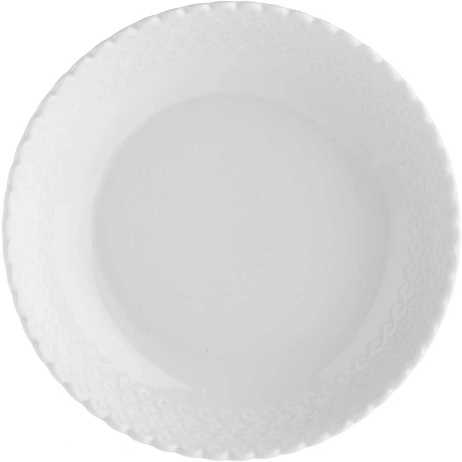 LA PORCELLANA BIANCA MOMENTI Rinkinys 6 sriubos lėkštės 24 cm