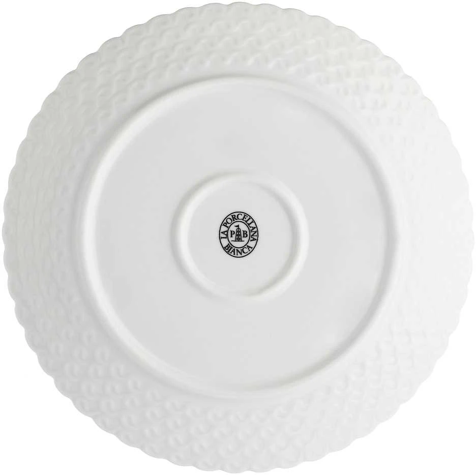 LA PORCELLANA BIANCA MOMENTI 6 salotų lėkščių rinkinys, 22 cm