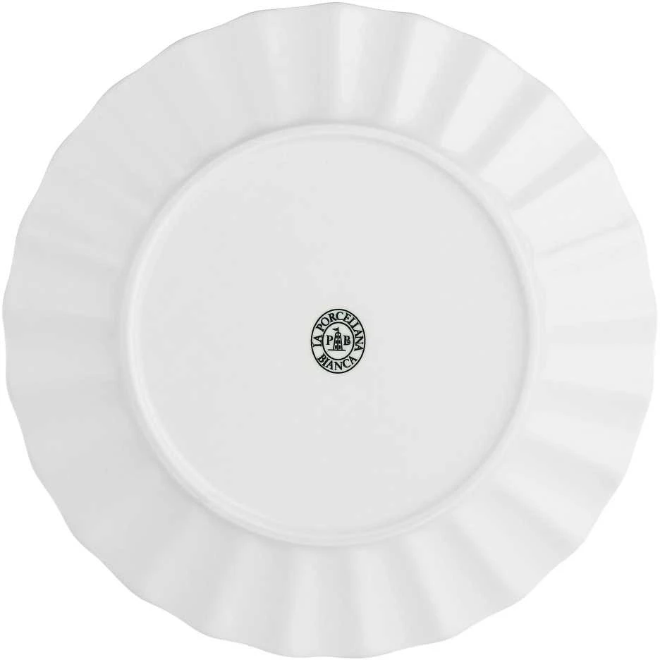 LA PORCELLANA BIANCA DUCALE Rinkinys iš 6 salotų lėkščių 20 cm