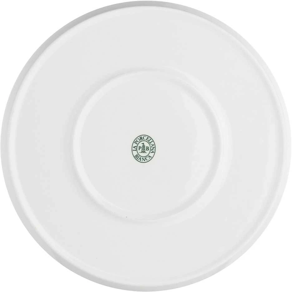 LA PORCELLANA BIANCA ESSENZIALE GOURMET Rinkinys 6 pietų lėkštės 21 cm