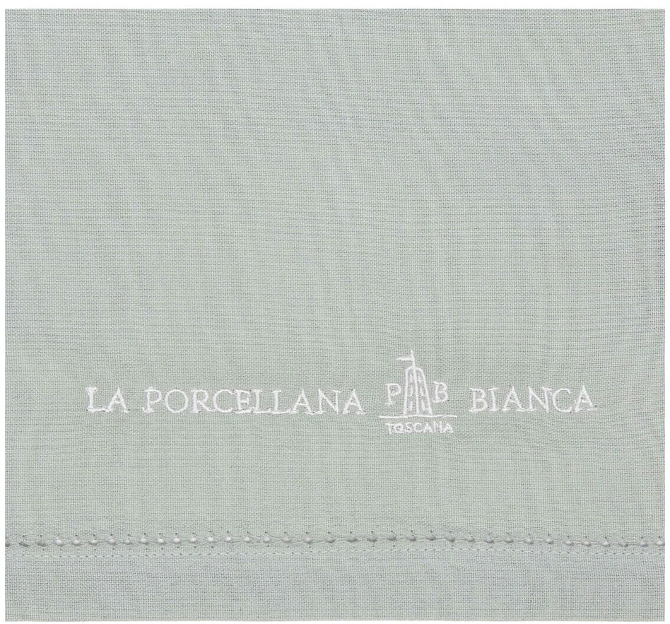 Staltiesė LA PORCELLANA BIANCA, 240x140 cm, mėtų spalvos