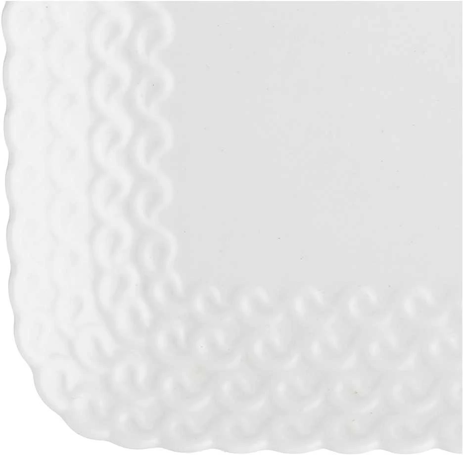 LA PORCELLANA BIANCA MOMENTI Serviravimo padėklas 20 x 13 cm