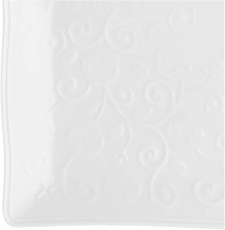 LA PORCELLANA BIANCA FLORENTINA Serviravimo padėklas 30 x 16 cm