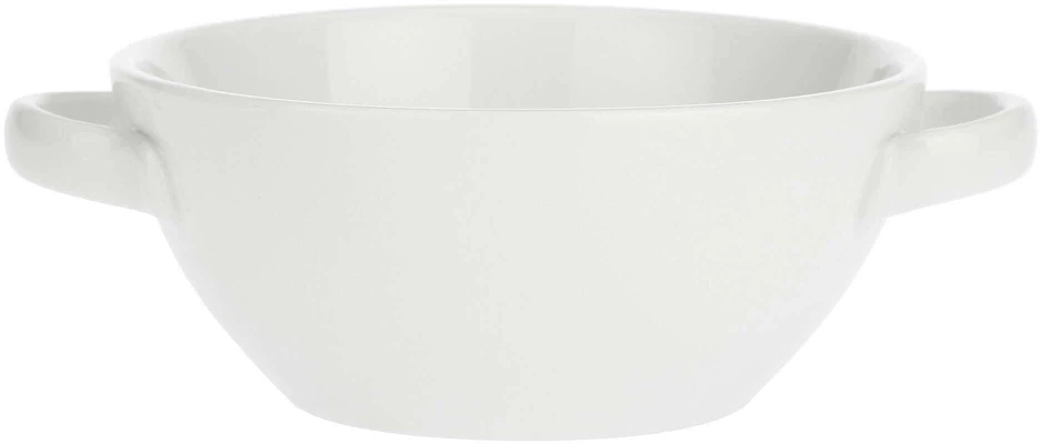 La Porcellana Bianca 4 apvalių terrine kepimo indų rinkinys - baltas, 650 ml