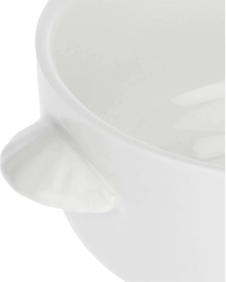 La Porcellana Bianca 6 sriubos dubenėlių rinkinys „Terrine“ – balti, 12,5 cm
