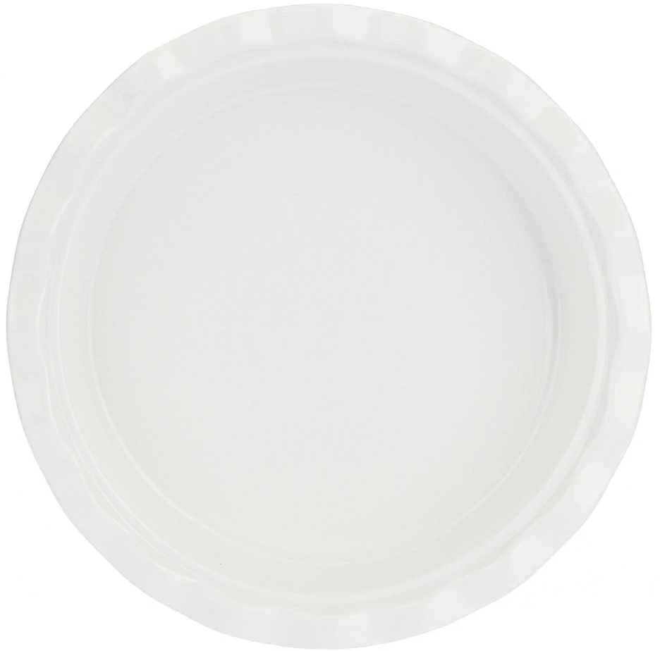 NPC Polska La Porcellana Bianca Goloserie obuolių pyrago lėkštė su dangteliu 27 cm
