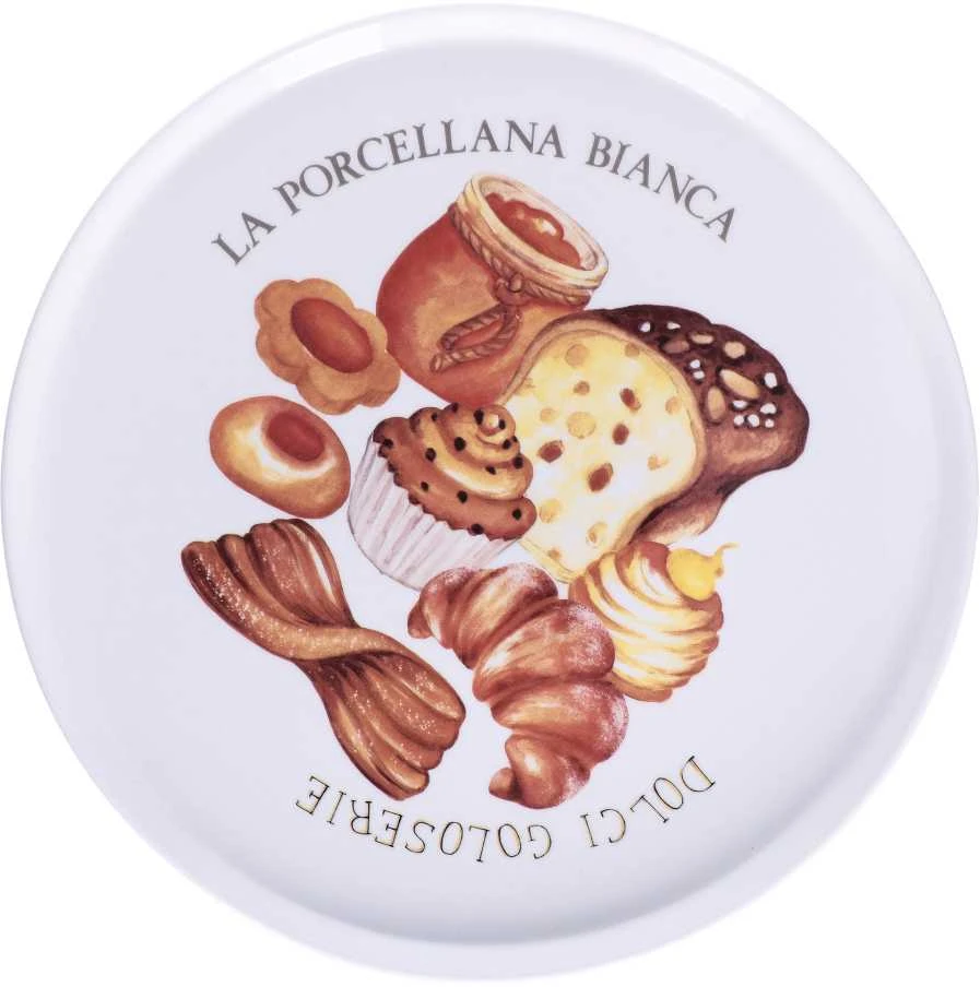 LA PORCELLANA BIANCA GOLOSERIE Tortinė apvali 26 cm