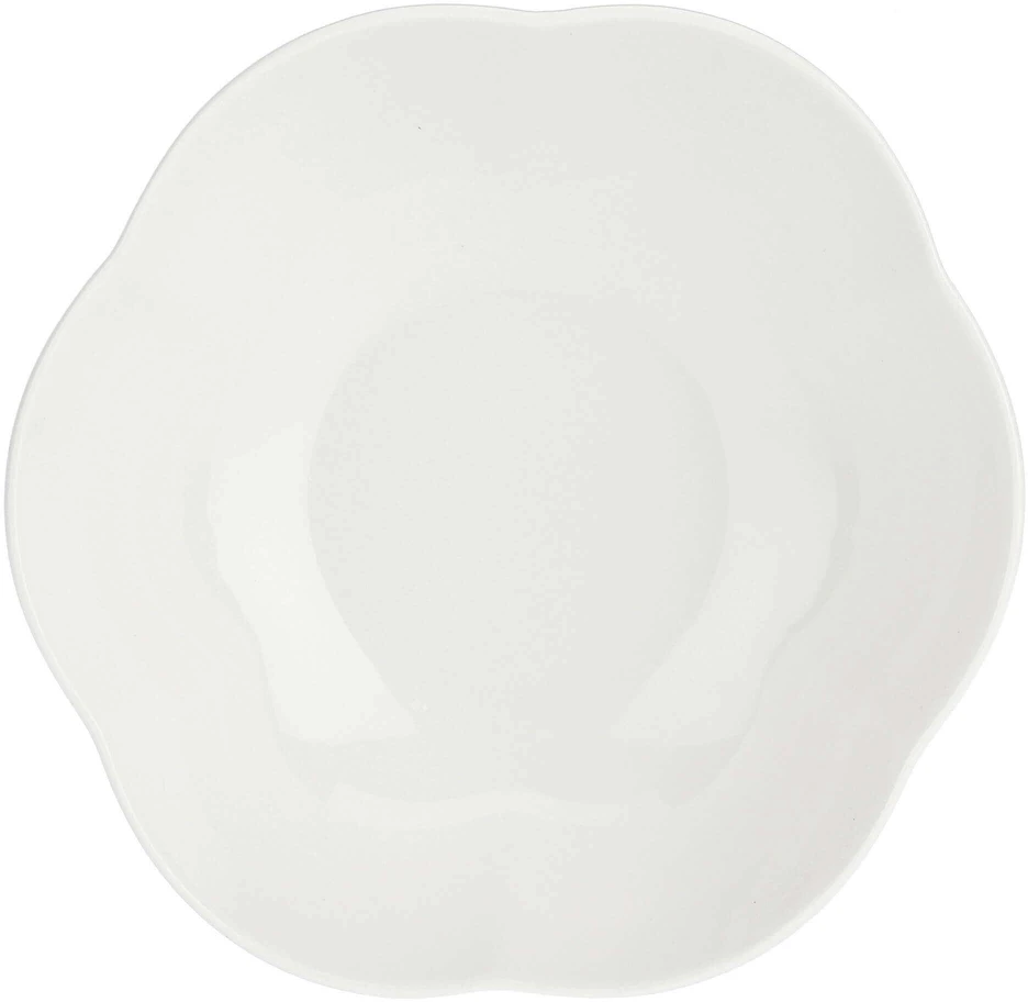 La Porcellana Bianca 6 mažų apvalių villadeifiori dubenėlių rinkinys – baltos spalvos, 15 cm