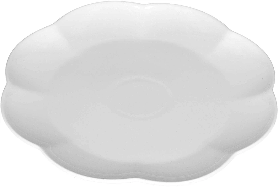 La Porcellana Bianca 6 dalių pietų lėkščių rinkinys Villadeifiori – baltos spalvos, 26 cm