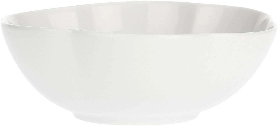 La Porcellana Bianca 2 didelių apvalių villadeifiori dubenėlių rinkinys – baltos spalvos, 23 cm