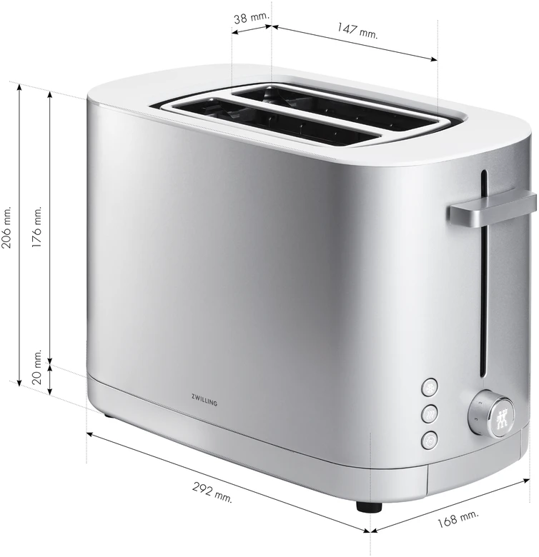 Skrudintuvas ZWILLING 53008-000-0 Enfinigy, sidabrinis