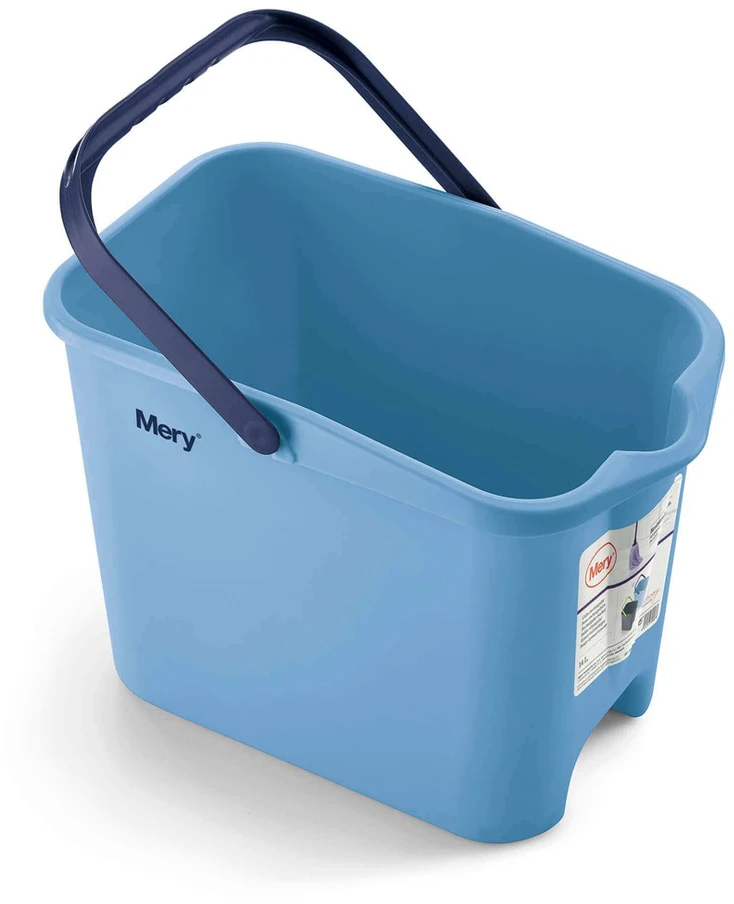 MERY Stačiakampis kaušas 14 ltr