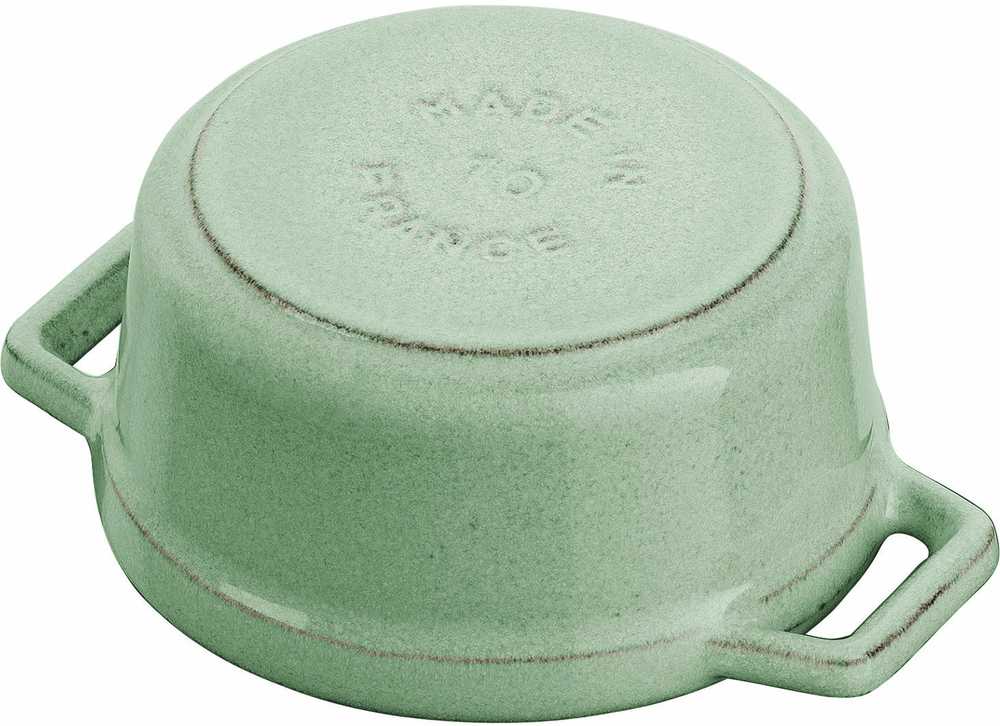Staub Mini Cocotte mini apvalus ketaus puodas 250 ml, mėtų