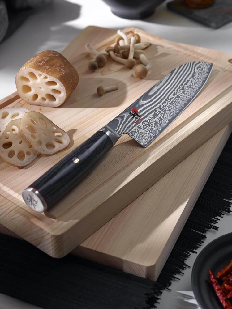 Miyabi - 5000 FC-D, Santoku, plonu kraštu - Rūšiuoti - 18 cm