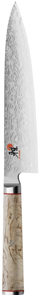 Zwilling Verschiedene MIYABI Gyutoh sidabrinė, Masur beržinė rankena, 200mm