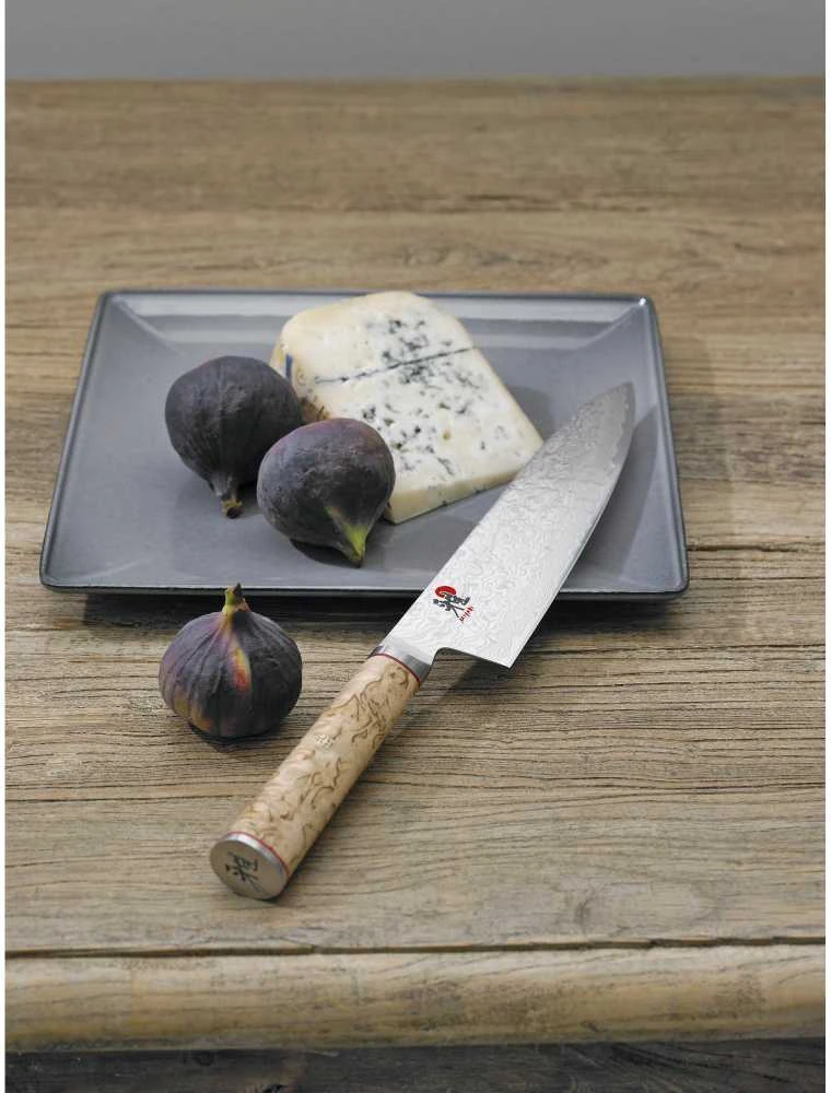 Zwilling Verschiedene MIYABI Gyutoh sidabrinė, Masur beržinė rankena, 200mm