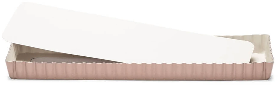 PATISSE CERAMIC Stačiakampė kišo torto forma su nuimamu pagrindu 35 x 11 cm