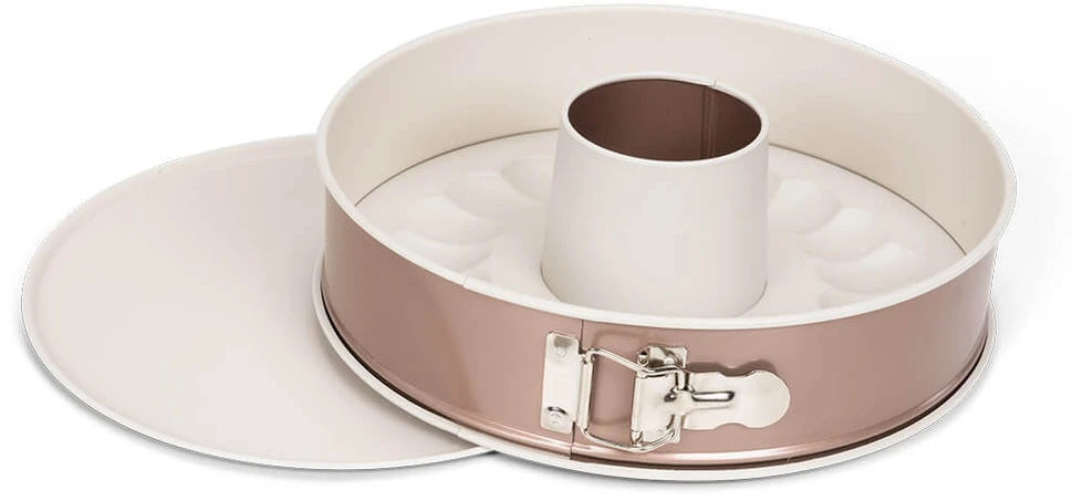 Patisse šuolio forma su turbano įdėklu 26 cm plieno vario/smėlio spalvos