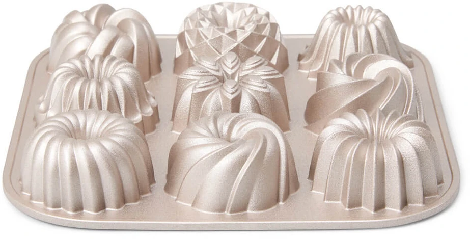 PATISSE PREMIUM Aliuminio forma 9 mini pyragams