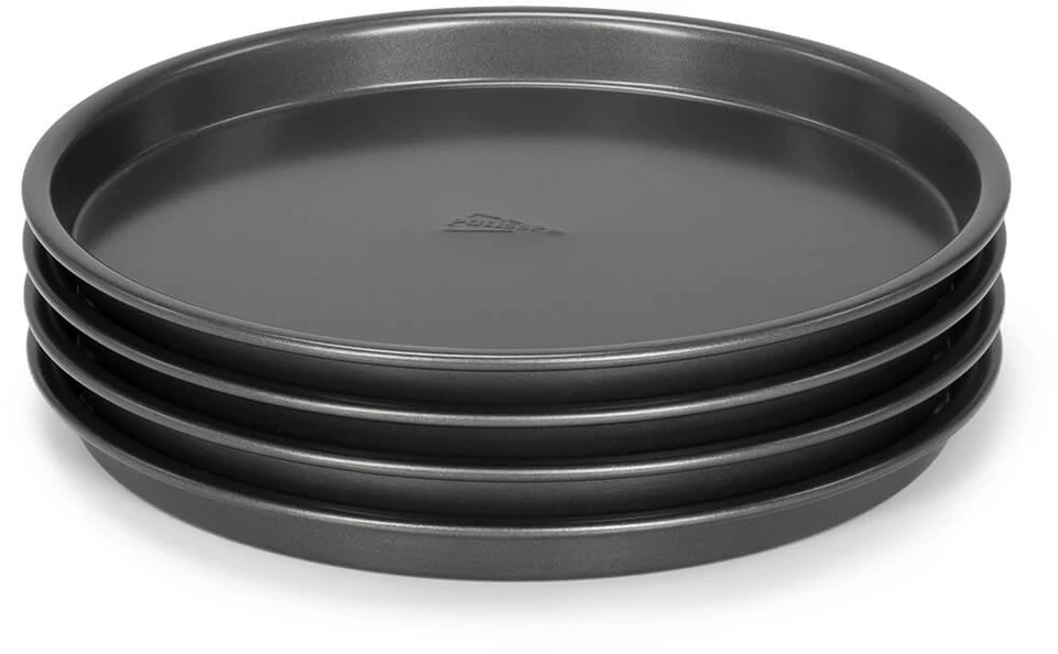 Patisse kepimo formų komplektas žema uodega 20 cm juodo plieno