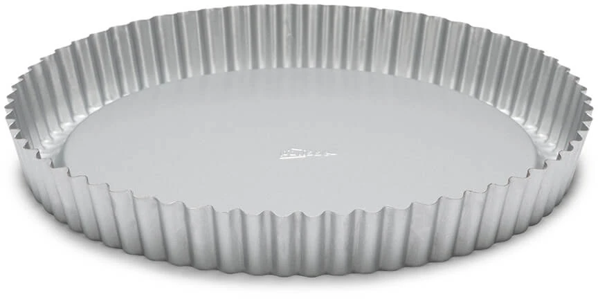 Patisse kształt flaneli 28 cm stal sidabrinė