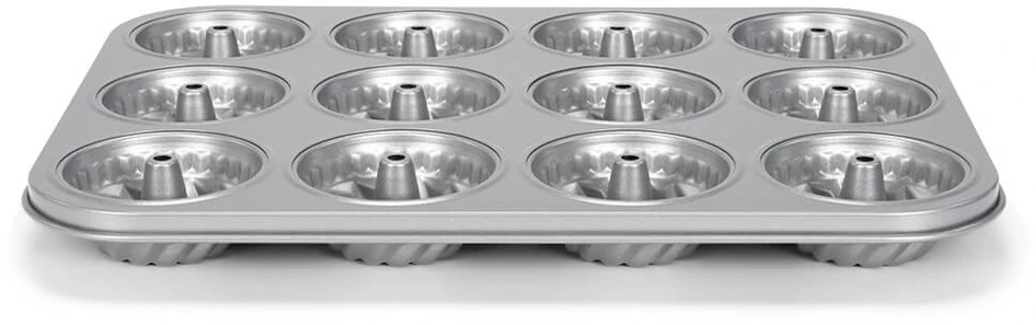 Patisse mini turbano formos 26,5 x 35 cm sidabro plieno 12 skyrių
